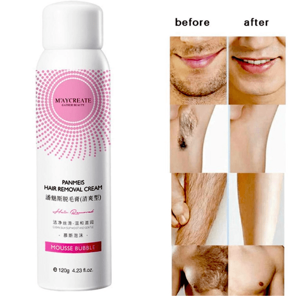 PAINLESS HAIR REMOVAL SPRAY - Bomstore